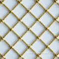 Decorative brass wire mesh